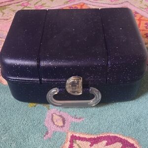 Speckled Purple Caboodles Makeup case 90s
